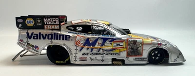 2010 Jack Beckman NHRA 1:24 MTS Valvoline Dodge Charger Funny Car Ltd Ed 1/639 - Image 1 of 4