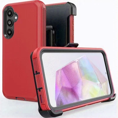 For Samsung Galaxy A16 5G Case Cover Clip Fit Otterbox Defender + Tempered Glass - Image 1 of 4