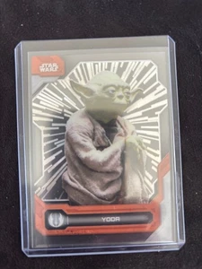 Star Wars High Tek 2024 Topps Hyperspace Base Card Yoda #99 - Picture 1 of 2