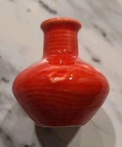 Mini Ceramic Red Vase/Flower Pot Fridge Magnet - New - Picture 1 of 3