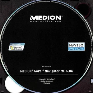 GoPal Navigator ME 6 West- Europa DVD + komplett Europa Update Q4/2015 - Bild 1 von 1