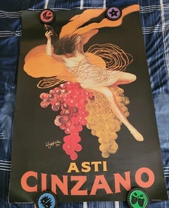 Leonetto Cappiello Asti Cinzano Italian Wall Decor Art Print Poster 24x36 NEW - Picture 1 of 8