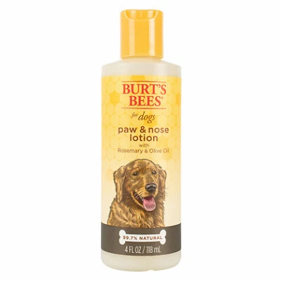 Burt's Bees FFP4936 Loción para patas y nariz seca para perros, aceite de romero y oliva, 4 oz. - Foto 1 de 2
