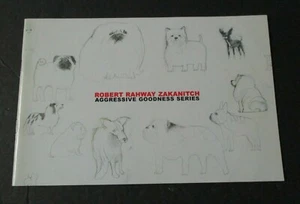 Robert Rahway Zakanitch PUG AND HIS PALS, Aggressive Goodness, Dog Paintings - Picture 1 of 9