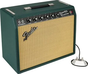 Fender 65 Princeton Reverb British Green Guitar Amplifier with Jensen Speaker - Picture 1 of 2