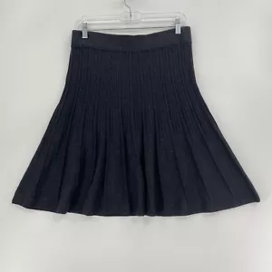 Gonna a maglia Cabi donna taglia small grigia stile elasticizzato a costine 503 - Foto 1 di 8