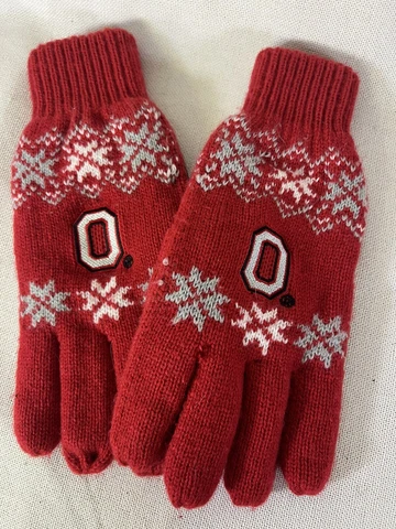 Ohio State University OSU Buckeyes Winter Gloves Unisex L Cover