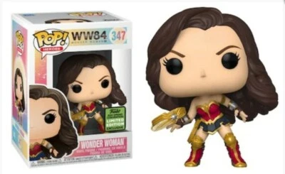 Wonder Woman 1984: Wonder Woman w Tiara Boomerang 2021 Exclusive DC Funko Pop!  - Image 1 of 4