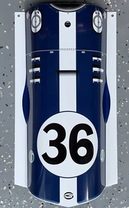 WOW!!!Curved 1967 Eagle Dan Gurney F1 Formula 1 Race Car Nose Style Sign - Picture 1 of 6