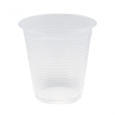 3000pz Bicchieri in plastica trasparente monouso Vending casa bar 166cc - Immagine 1 di 4