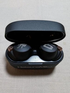 SONY WF-1000XM4 Hatsune Miku Collaboration Black Wireless Earphones Limited - Picture 1 of 3