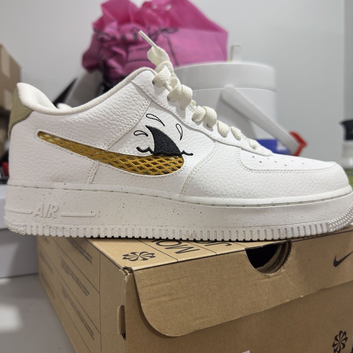 Nike Air Force 1 '07 LV8 Next Nature Low Sun Club - Shark's Nike Air Force 1 '07 LV8 Next Nature Low Sun Club - Shark's