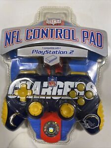 Mad Catz NFL Control Pad PS1 Or PS2 San Diego Chargers RARE NEW SEALED