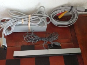 Paquete de cables Nintendo Wii RVL-002 alimentación, barra de sensores RVL-014, AVS-Video RVL-009  - Imagen 1 de 4