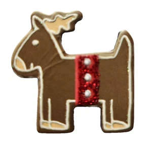Hallmark MAGNET Christmas Vintage COUNTDOWN to REINDEER Red Bells 2010 THICK - Picture 1 of 4