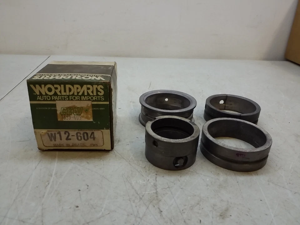Комплект главных подшипников коленчатого вала двигателя W12-604 Worldparts сделано в Бразилии - Изображение 1 из 3
