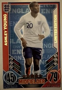 Match Attax England 2012 Ashley Young Limited Edition - Picture 1 of 2