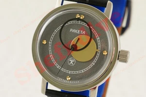 Ex RARE GRAY Vintage space style rare watch 2609 Raketa Stars Sky Copernicus NOS - Picture 1 of 6