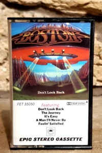 Boston Don't Look Back Cassette Tape Epic Records 1978 Classic Rock N Roll Album - Picture 1 of 4