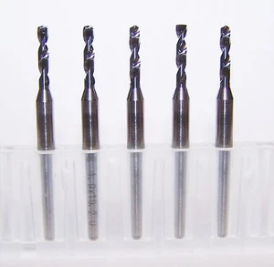 (5) Taladros de carburo de 1,90 mm (,0748") - tipo PCB KYOCERA 450-0748.400 - Imagen 1 de 1