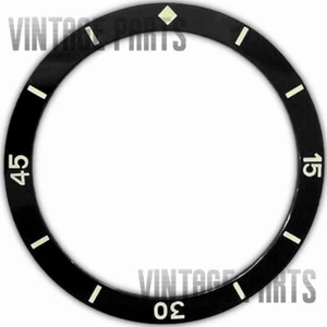 38MM Verde Luminoso Negro Cerámica Reloj Plano Bisel Inserto Apto para Reloj SKX007 - Imagen 1 de 2