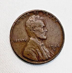 1944 D Lincoln Wheat Cent Very Rare - Picture 1 of 2