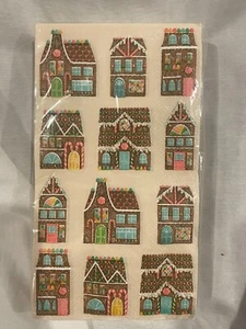 Servilletas de cena para casa de pan de jengibre Lady Jayne toallas para invitados decoupage 32 quilates - Imagen 1 de 6