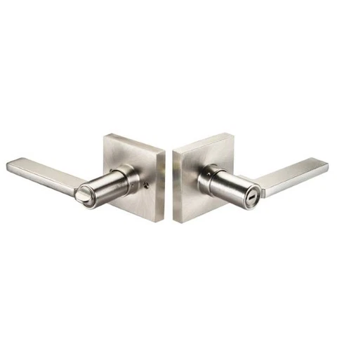 Yale Edge Seabrook Privacy Lever Square Rose SN Cover