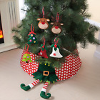 Elf Christmas Tree Collar, 30'' Christmas Tree Ring, Durable Christmas Tree Skir