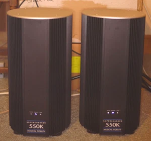 MUSICAL FIDELITY 550K MONO POWER AMPLIFIERS - Picture 1 of 3