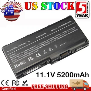 Battery For Toshiba Qosmio X500 X505 Satellite P500 P505 P505D PA3729U-1BRS - Picture 1 of 6
