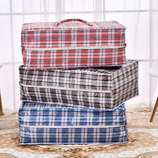 Reusable Extra Large Laundry Storage Bag Shopping Bags Zipped Strong Laundry-Bag