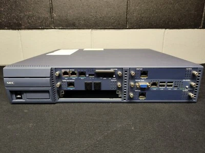 NEC CHS2U-US Univerge VOIP System w/ CD-CP00, CD-4LCA, CD-PRTA (x2) & CD-SVRU - Image 1 of 4