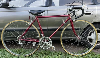 "Bicicleta de carretera Schwinn Traveler Touring de colección 50 cm CrMo 12 velocidades Suntour 27""" Foto 1 de 4