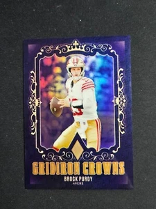 2024 Panini Phoenix Brock Purdy Gridiron Crowns SSP ESTUCHE ¡¡ÉXITO!!! - Imagen 1 de 2