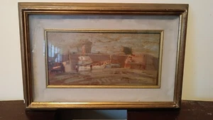 dipinto olio su tavoletta firmato e datato Livorno - Imagen 1 de 8