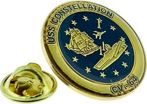 Spilla da bavero USS Constellation - Foto 1 di 1