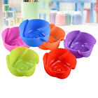  12 Pcs Fondant Mold for Cake Candy Silicone Molds Baking Mould Paper Cup