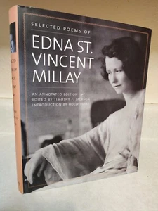 SELECTED POEMS Edna St. Vincent Millay ANNOTATED 1st Edition First Print POETRY - Picture 1 of 6