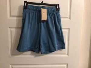 Nike DX6024-440 Damenshorts blau Dri-Fit lockere Passform Größe XS - Bild 1 von 3