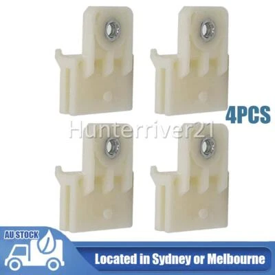 4X DOOR GLASS WINDOW TRACK CLIPS FIT FOR ISUZU DMAX / HOLDEN RODEO 2002-2011 AC - image 1 of 4