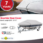 Oceansouth Bowrider Boat Cover 20&#39;8&quot; - 21&#39;11&quot; - Gray