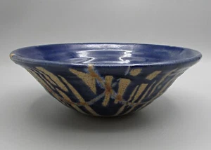 Grapevine Pottery Blue Bowl - Ellen Hicks - Picture 1 of 7