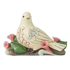 Enesco Jim Shore Heartwood Creek White Dove Bird Figurine 4.5 Inch - Picture 1 of 7