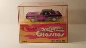 Hot Wheels American Classics 1971 'Cuda 440 1:43 Purple - Picture 1 of 4