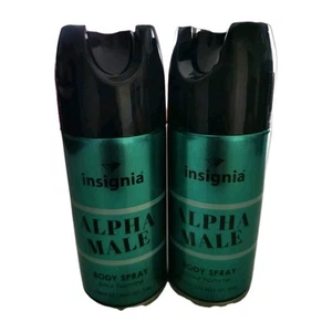 INSIGNIA ZERO DEODORANT ALPHA MALE BODY SPRAY POUR HOMME 2X150ML - Bild 1 von 1