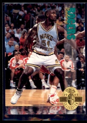 1993-94 Classic Collections 4 Sport Rodney Rogers RC Wake Forest #6 2231 - Image 1 of 2
