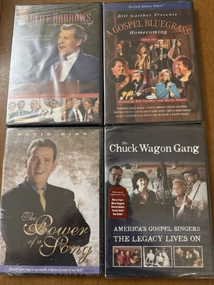 NEW Gaither Gospel Series Cliff Barrows Celebrating Billy Graham 4 DVD Lot Music - Image 1 of 4