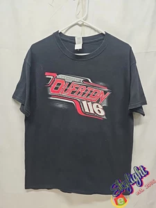 T-shirt Gildan Outlaw Racing Brandon Racing Overton Dirt modello tardivo grande - Foto 1 di 12