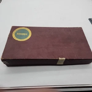 VINTAGE SCRABBLE-1948 VERSION WORD/BOARD GAME-PREOWNED - Picture 1 of 6
